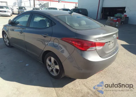 2013 Hyundai Elantra Gls from USA, damaged, VIN 5NPDH4AE9DH323970
